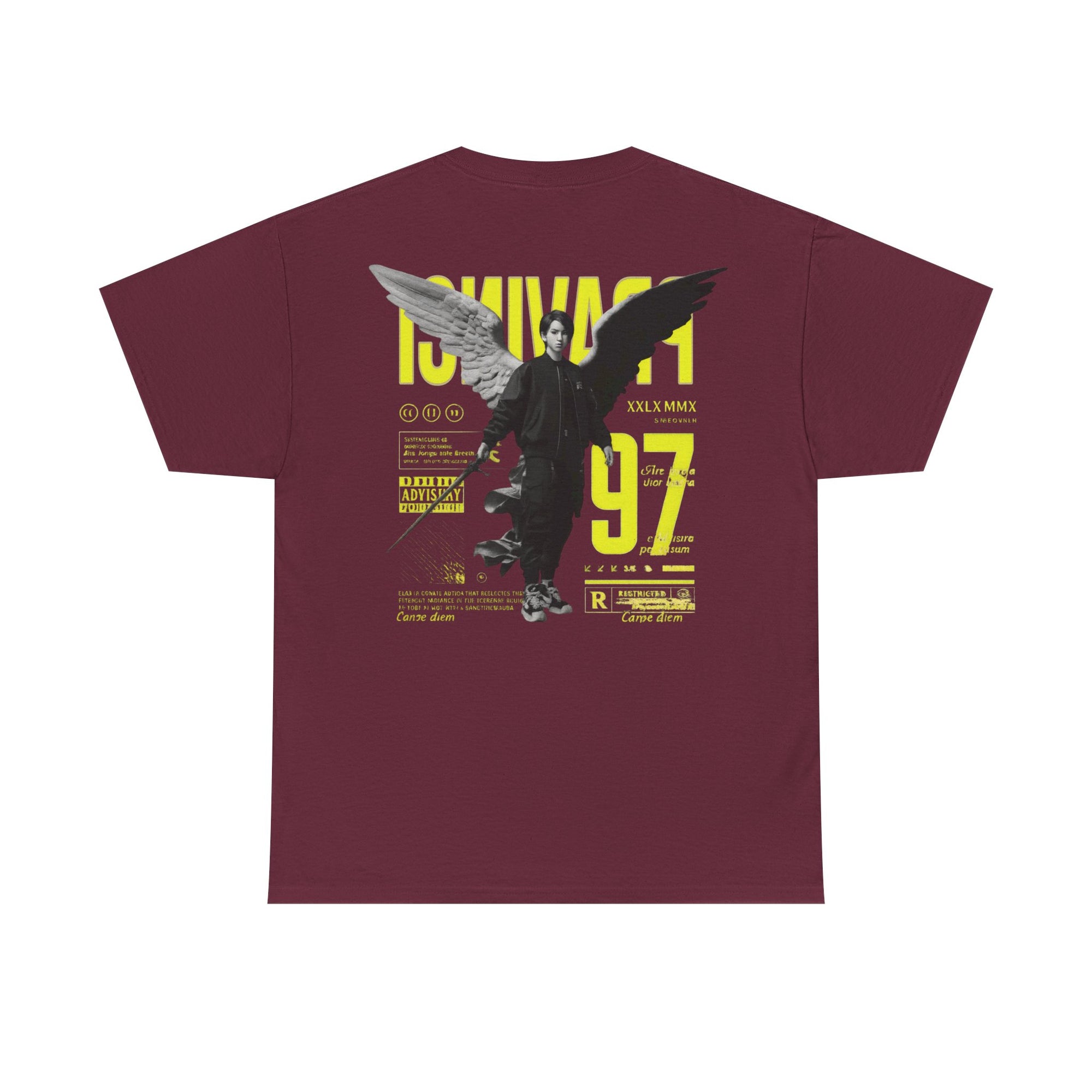 Pravinci Imperium - Maroon T Shirt