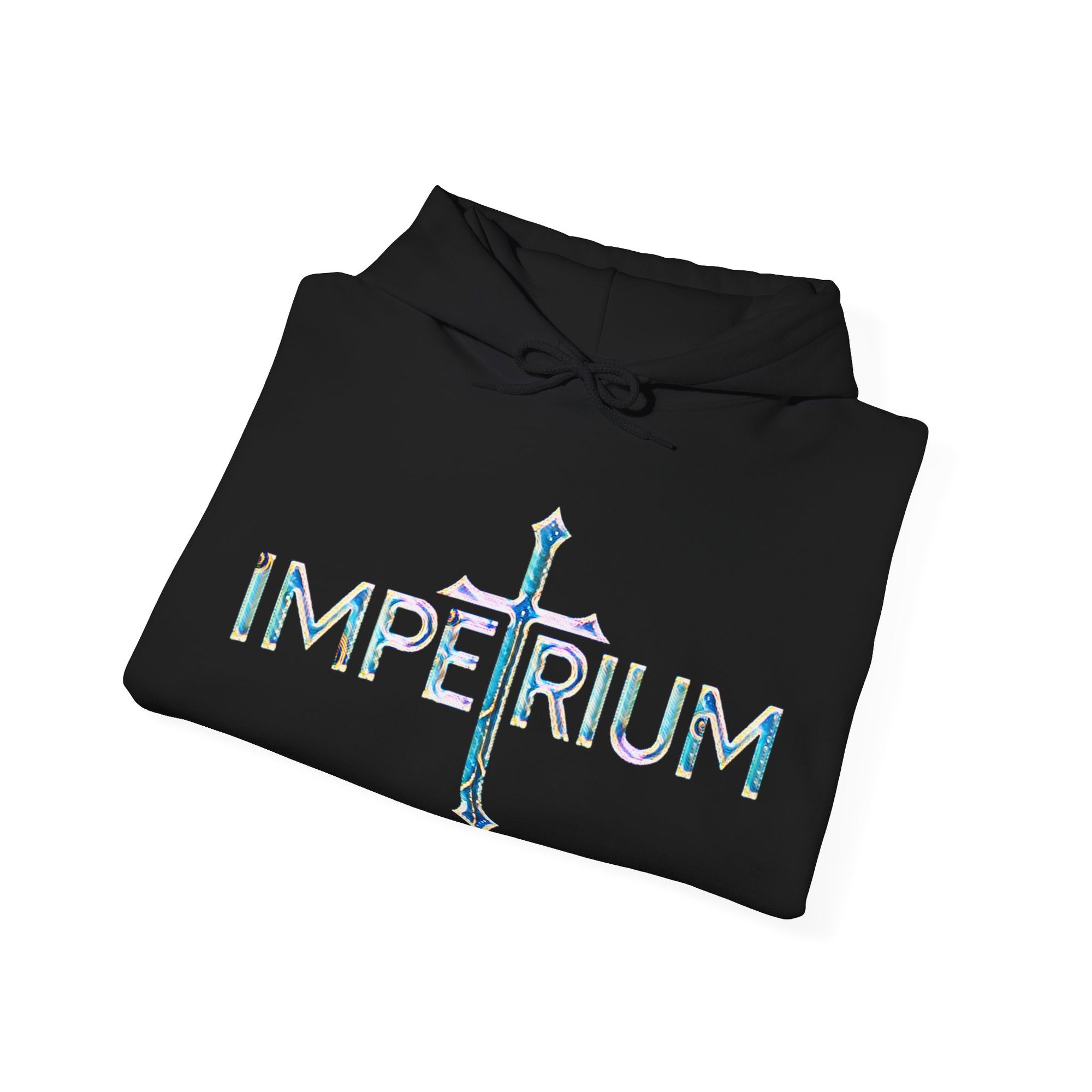 Pravinci Imperium Iridescente - Black Hooded Sweatshirt