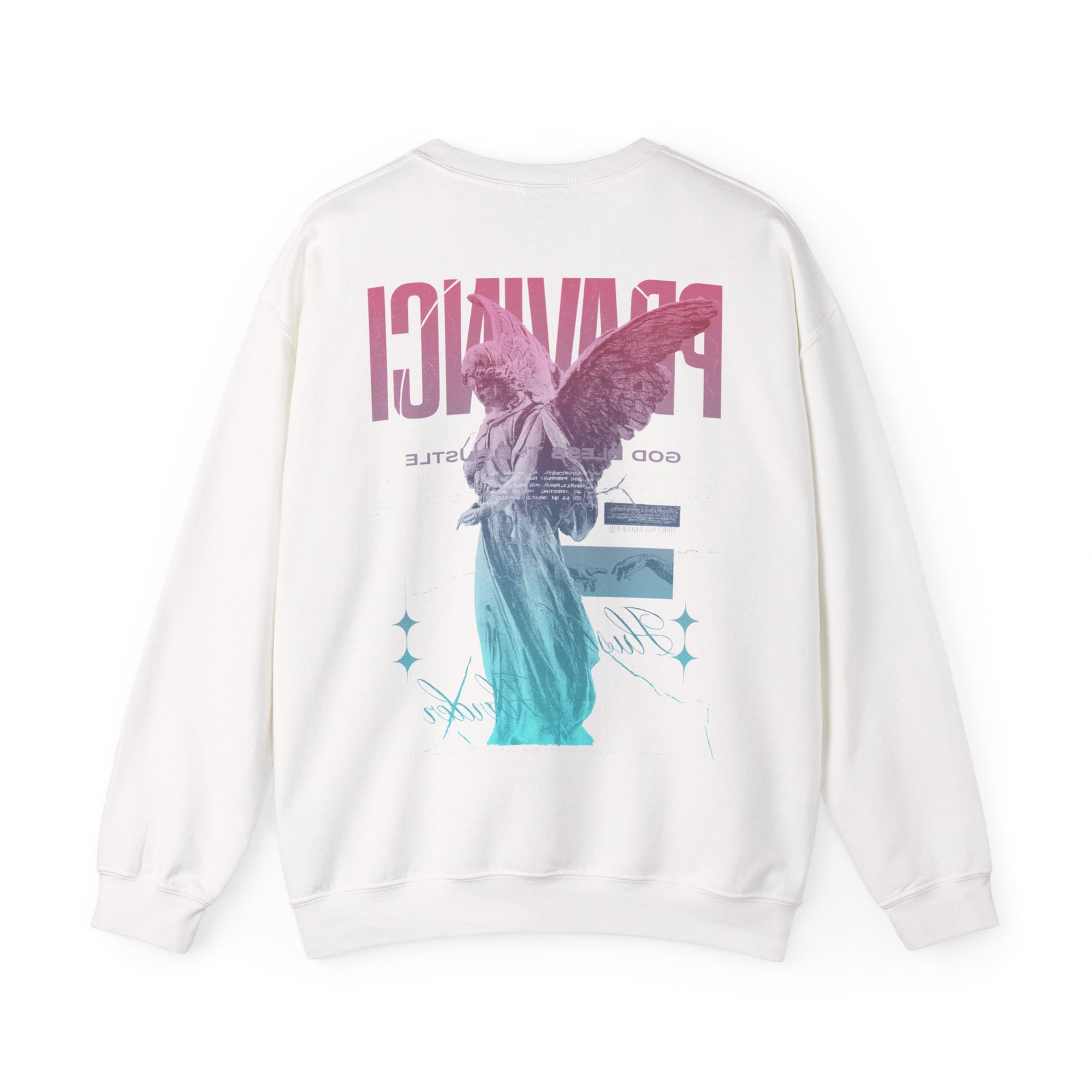 Pravinci Benedictus Labor Iridescente – White Sweatshirt