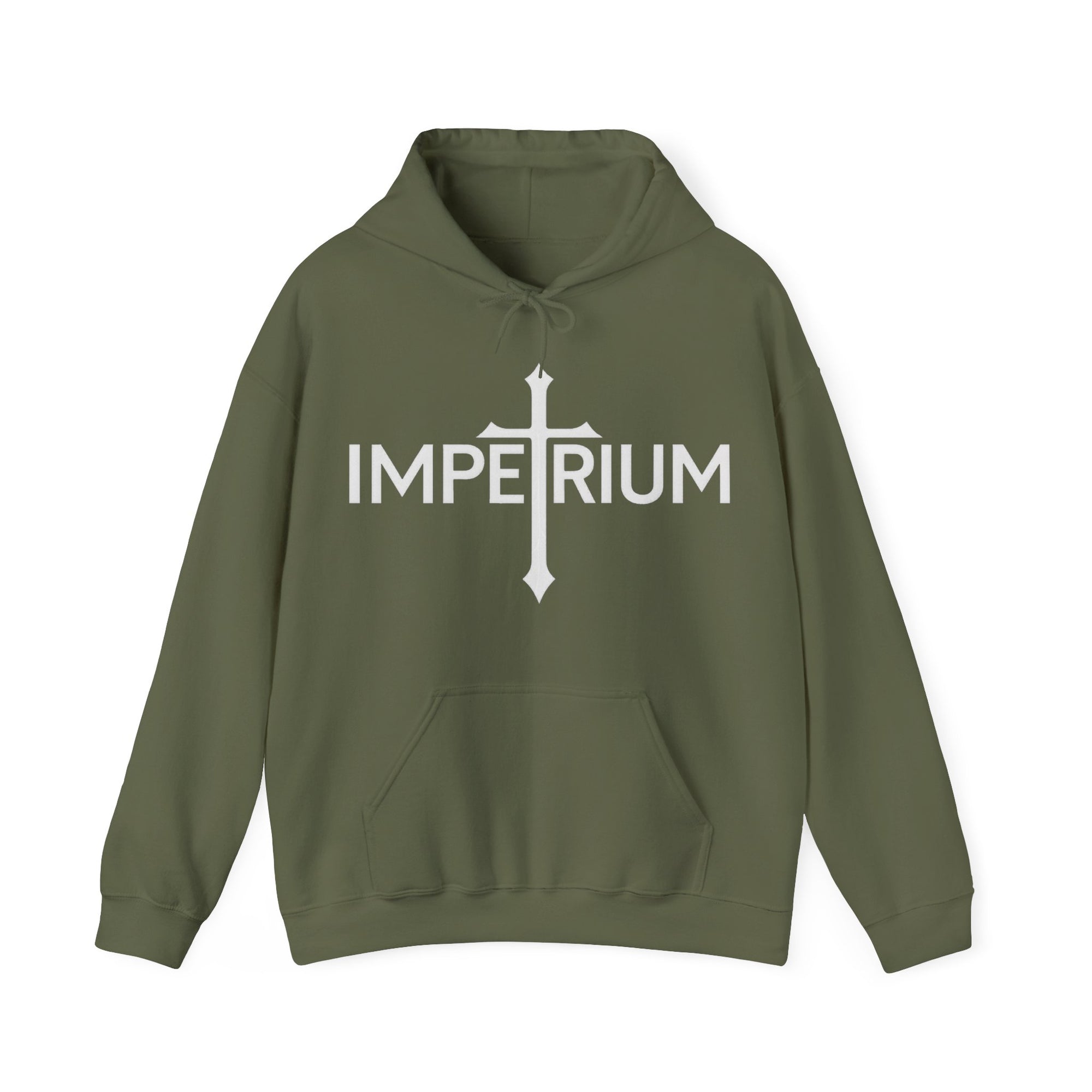 Pravinci Imperium Monocromia - Military Green Hooded Sweatshirt