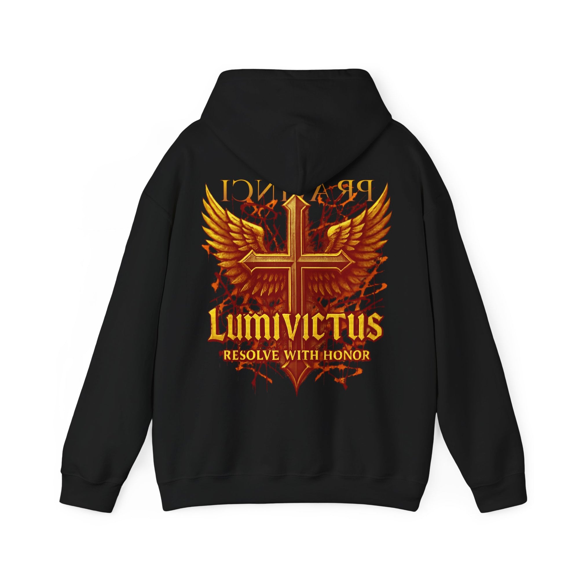Pravinci Lumivictus Iridescente Orange - Hooded Sweatshirt