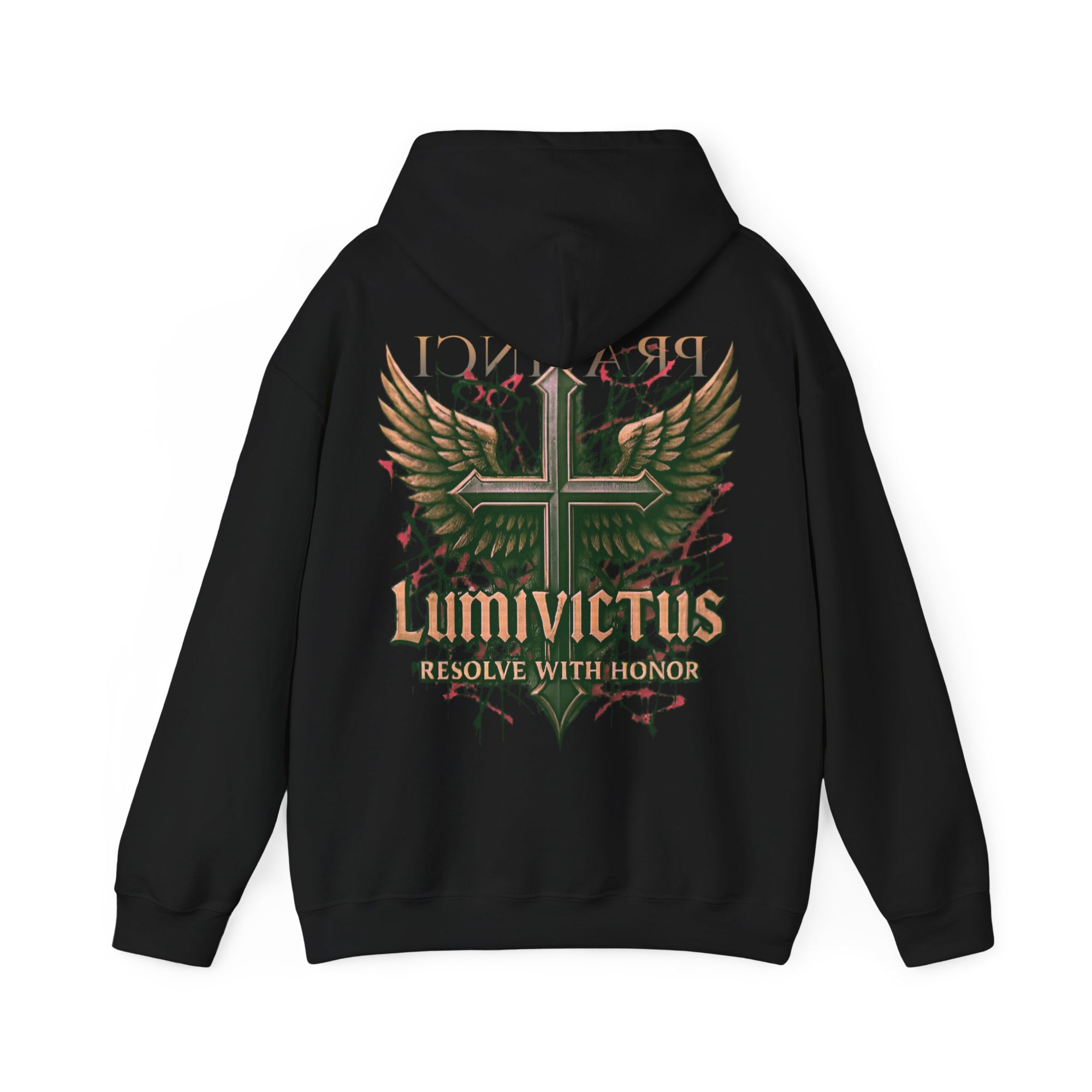 Pravinci Lumivictus Iridescente Olive Green - Hooded Sweatshirt