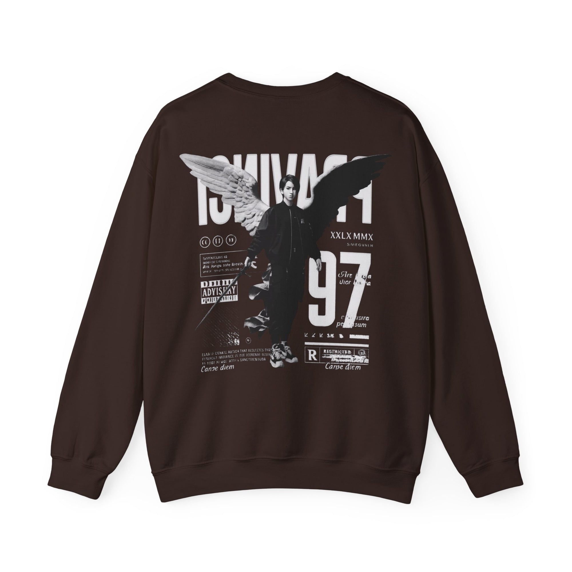Pravinci Imperium Monocromia - Dark Chocolate Sweatshirt