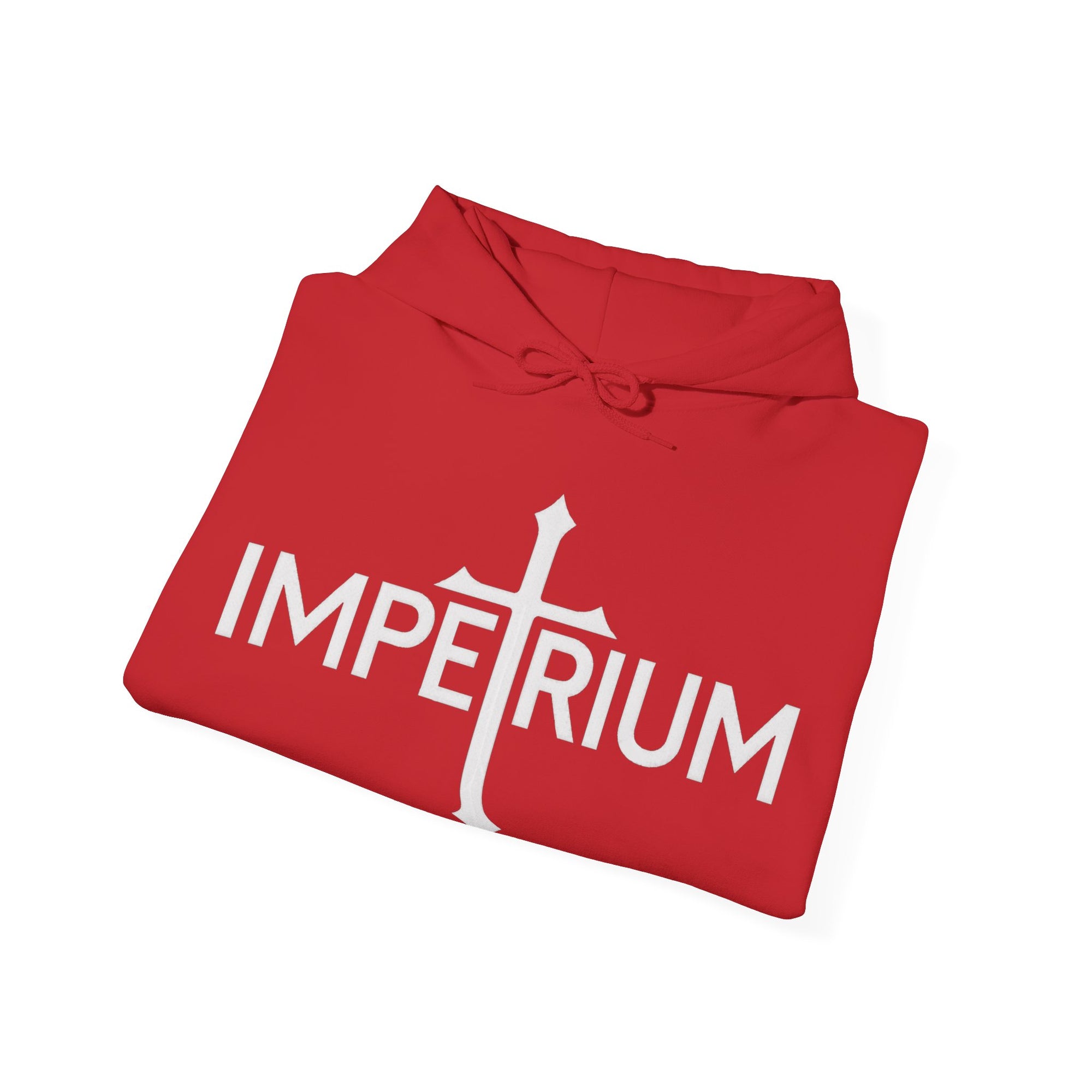 Pravinci Imperium Monocromia - Red Hooded Sweatshirt