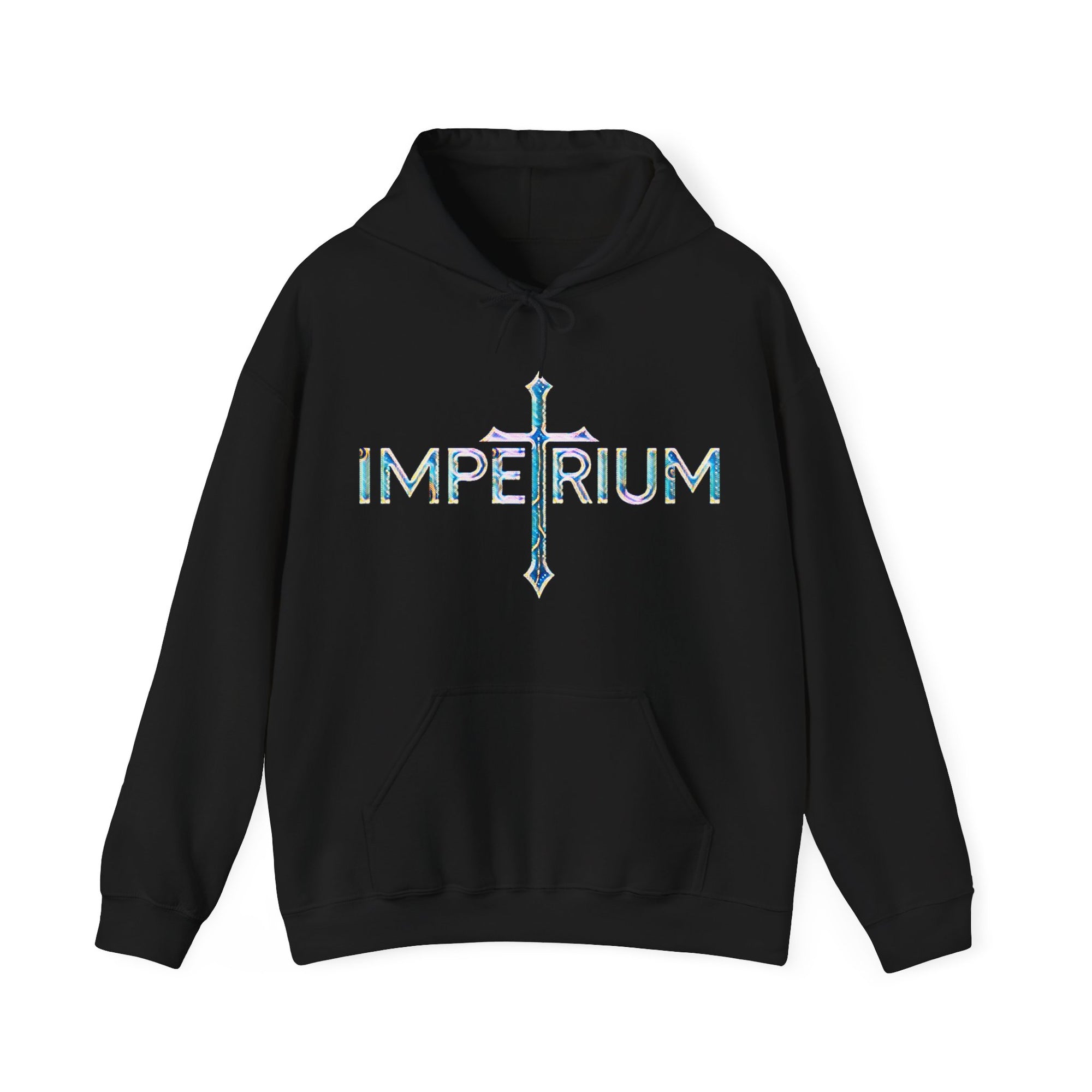 Pravinci Imperium Iridescente - Black Hooded Sweatshirt