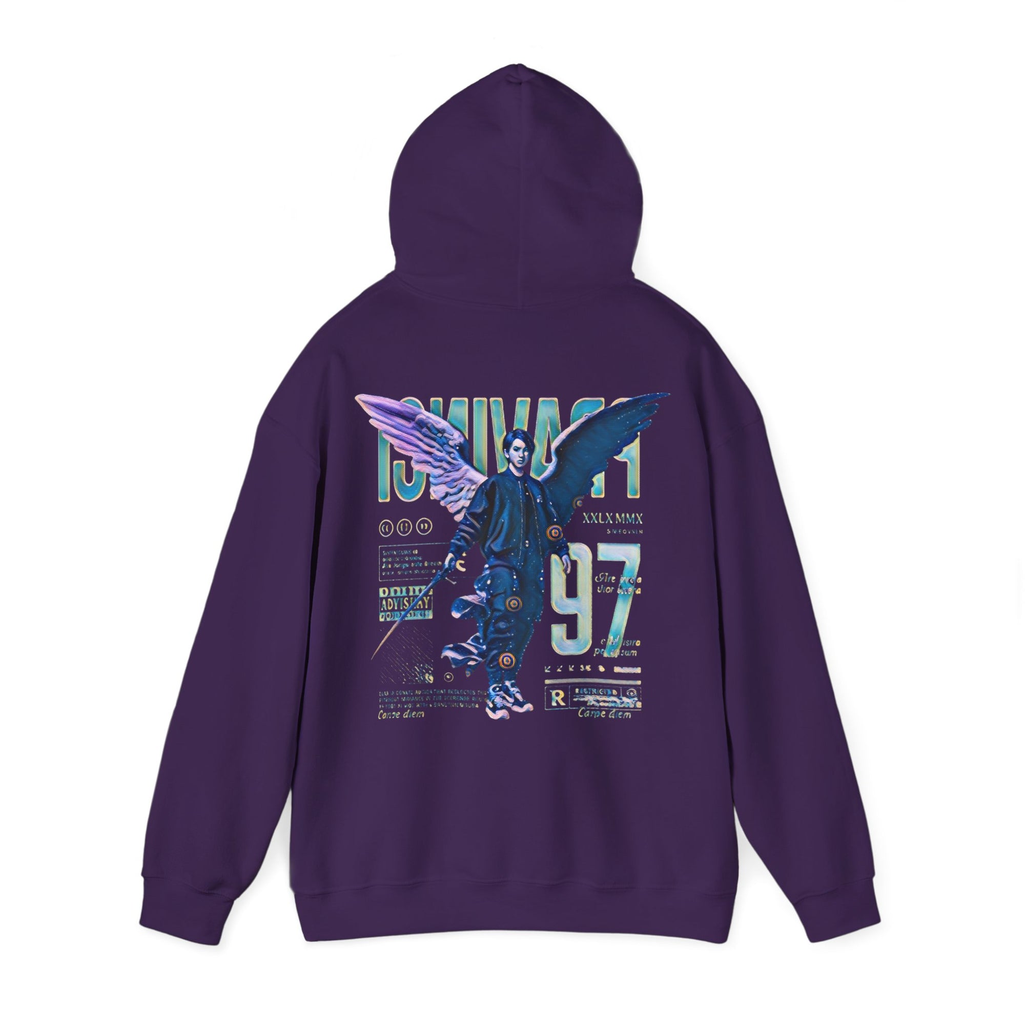 Pravinci Imperium Iridescente - Purple Hooded Sweatshirt