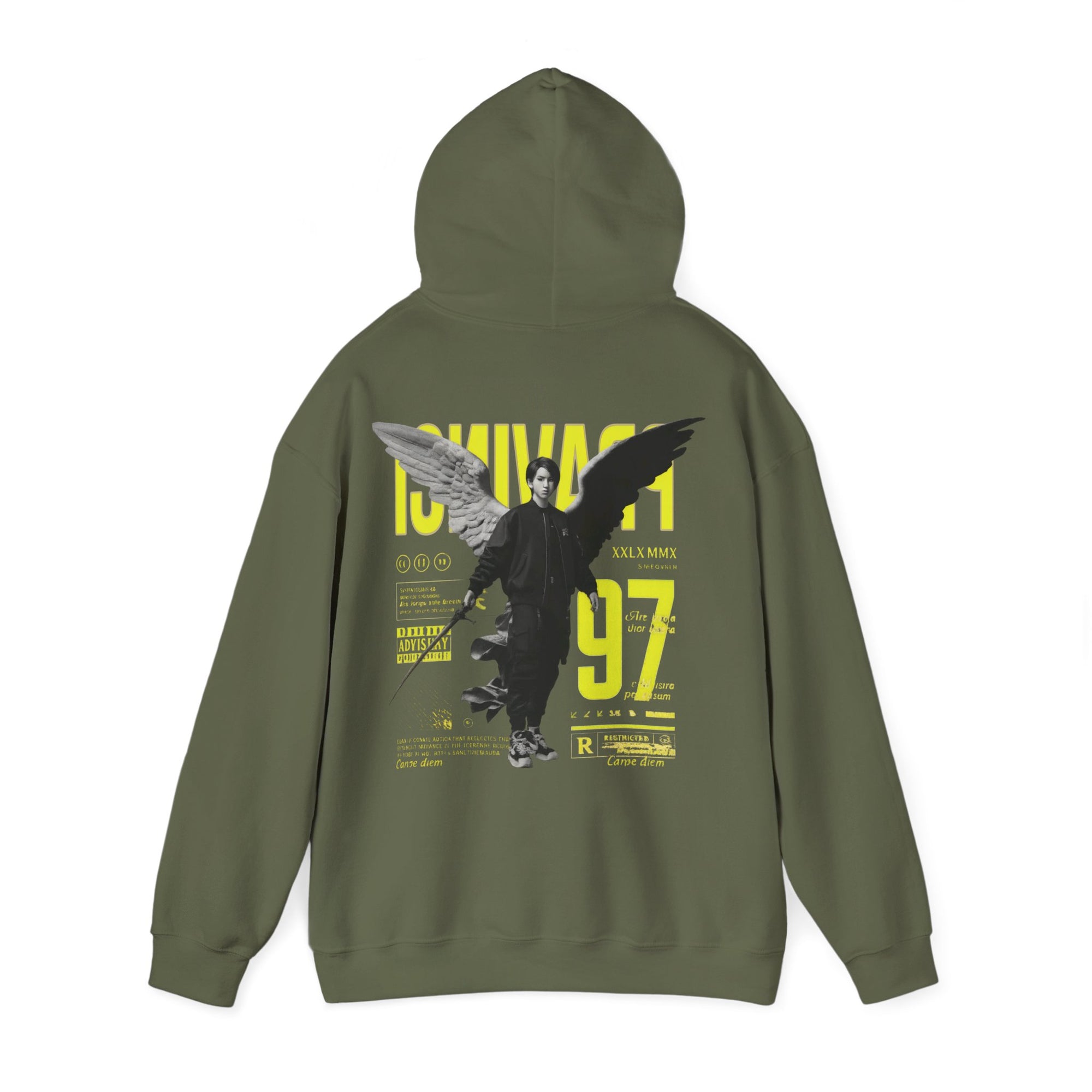 Pravinci Imperium - Military Green Hooded Sweatshirt