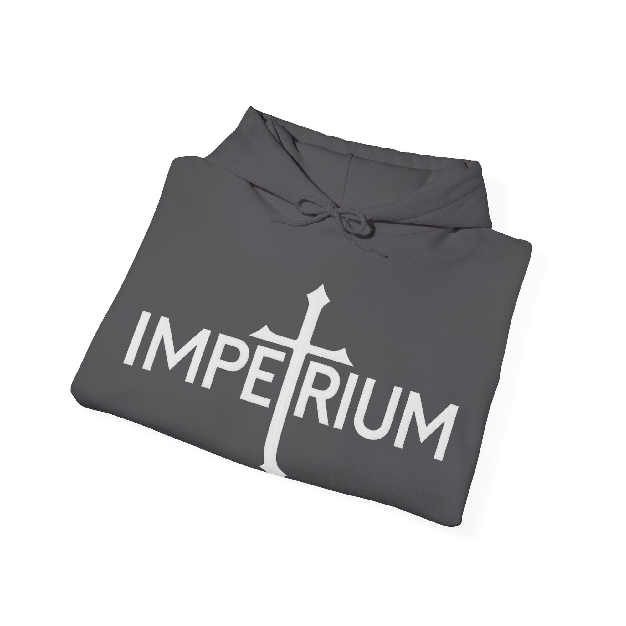 Pravinci Imperium Monocromia - Charcoal Hooded Sweatshirt