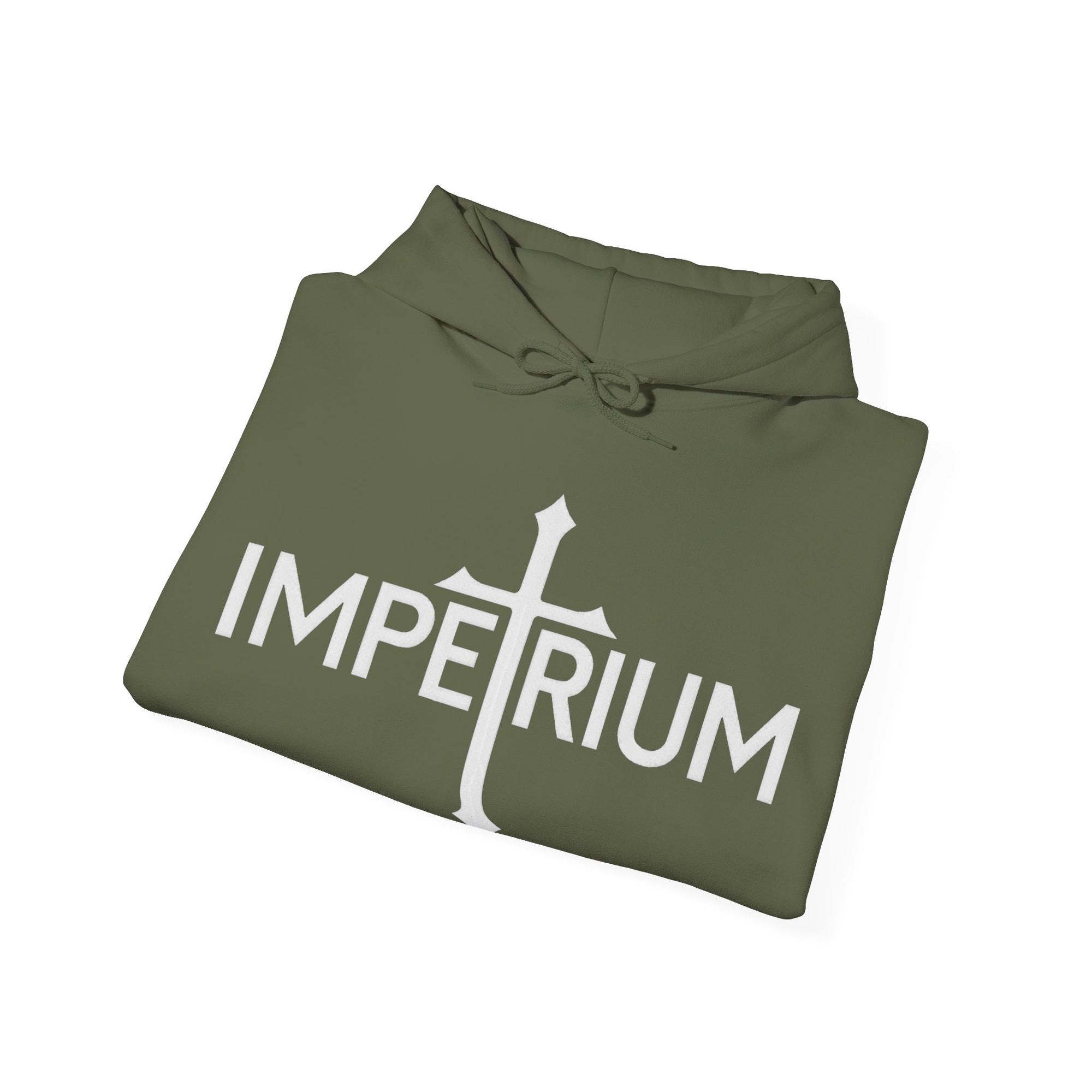 Pravinci Imperium Monocromia - Military Green Hooded Sweatshirt