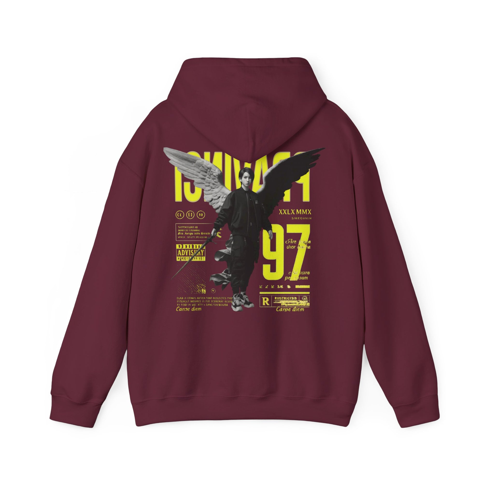 Pravinci Imperium - Maroon Hooded Sweatshirt