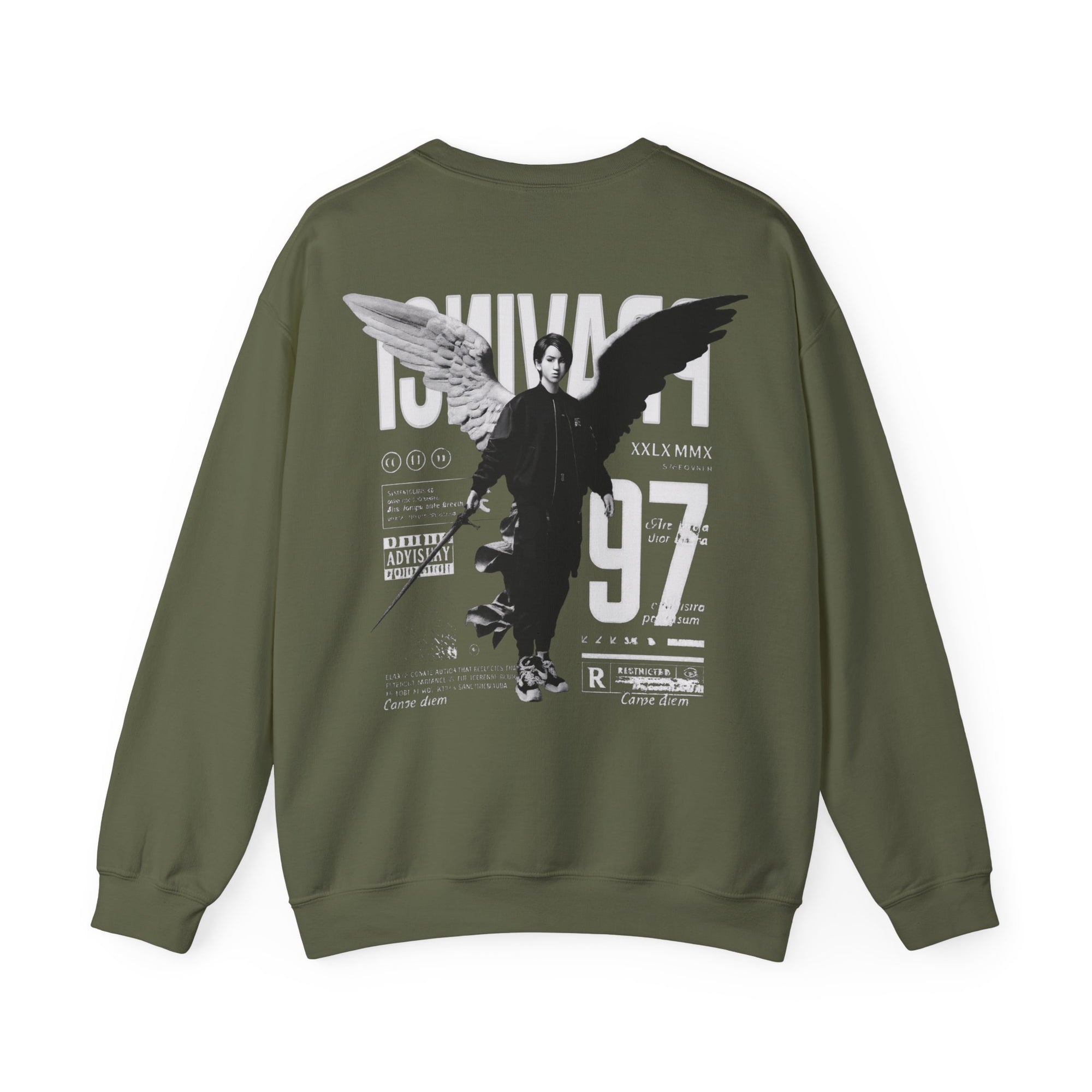 Pravinci Imperium Monocromia - Military Green Sweatshirt
