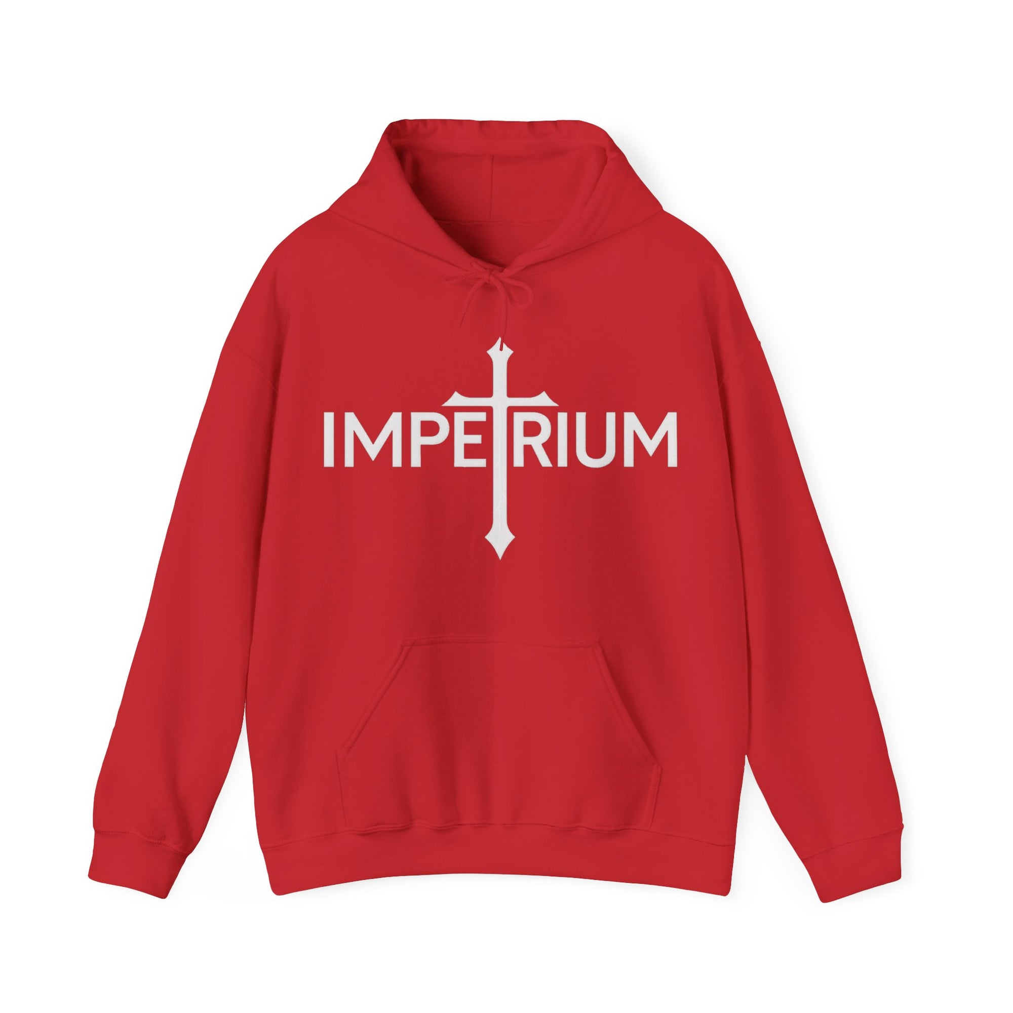 Pravinci Imperium Monocromia - Red Hooded Sweatshirt