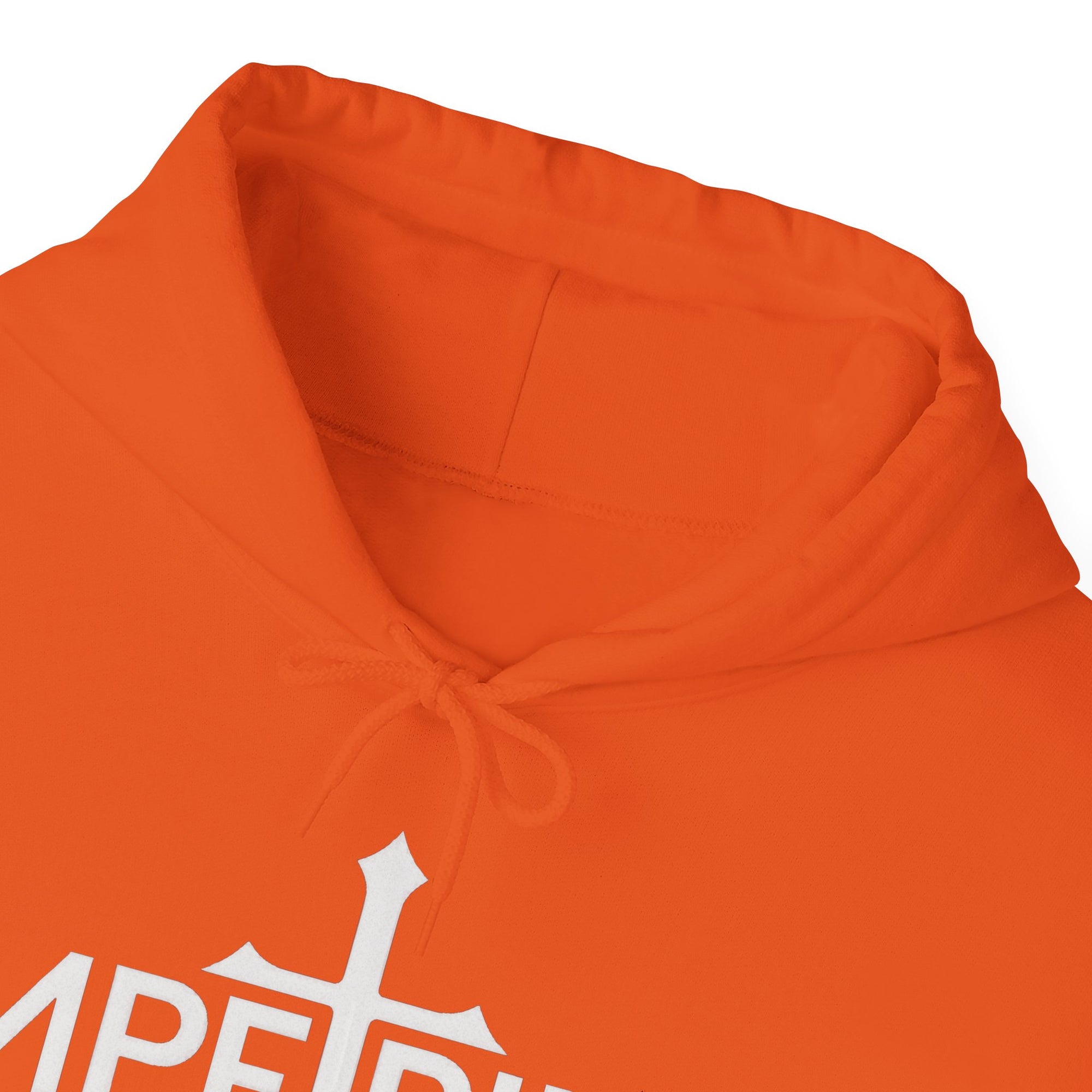 Pravinci Imperium Monocromia - Orange Hooded Sweatshirt