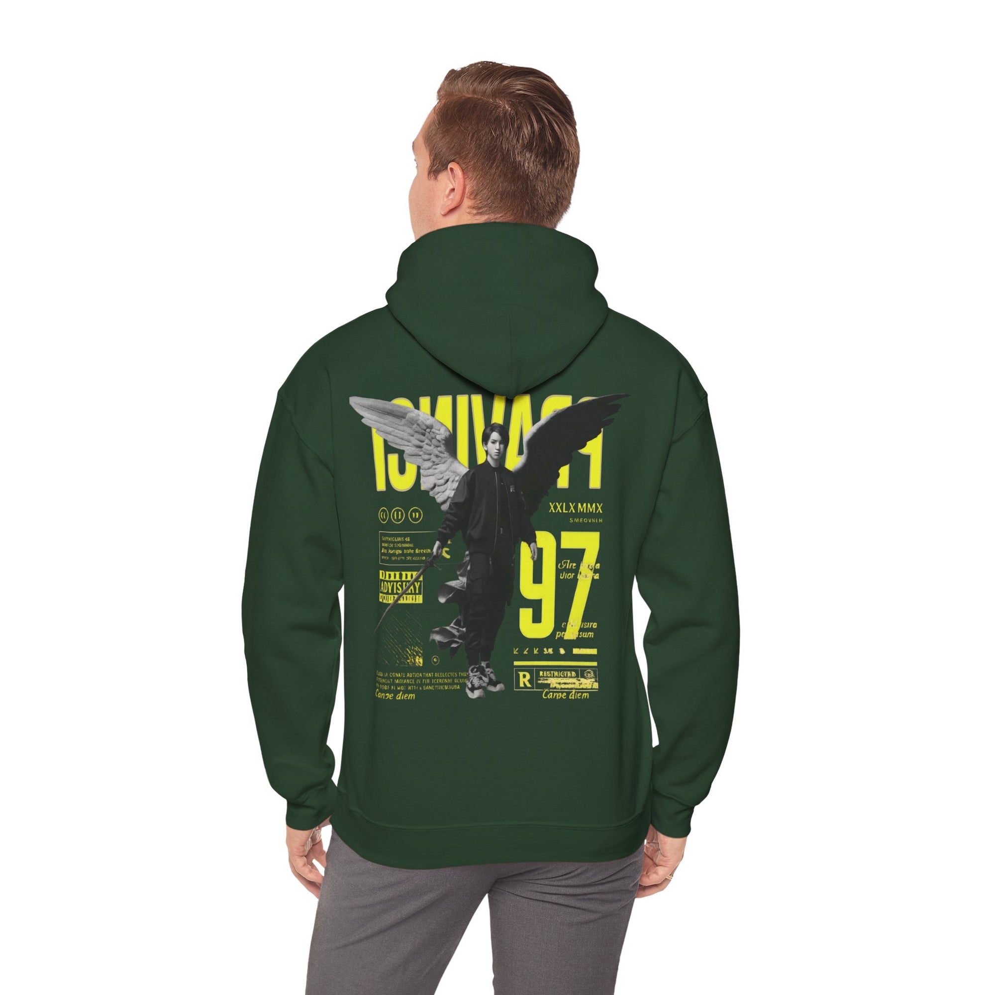 Pravinci Imperium - Forest Green Hooded Sweatshirt