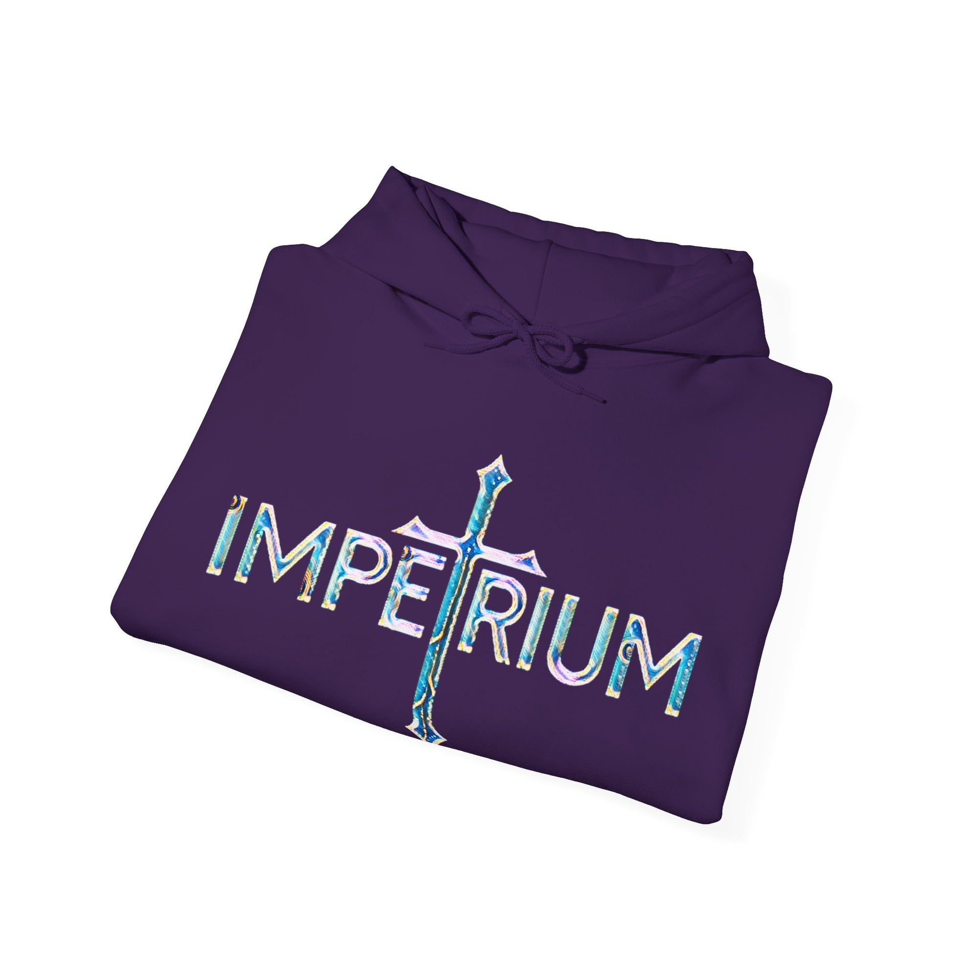 Pravinci Imperium Iridescente - Purple Hooded Sweatshirt