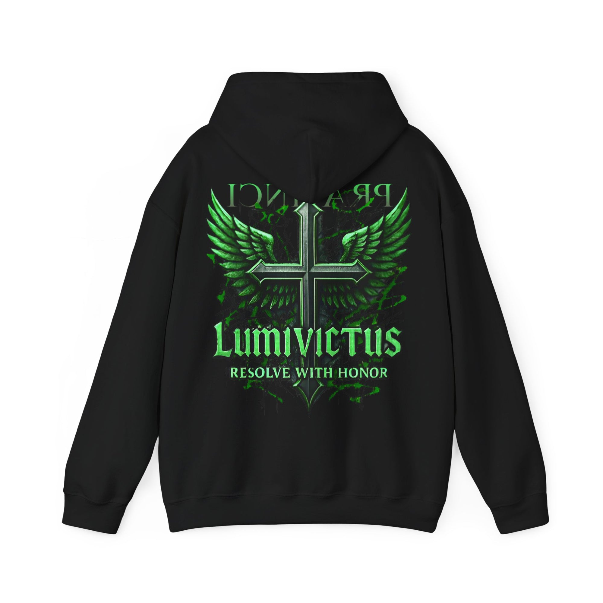 Pravinci Lumivictus Iridescente Green - Hooded Sweatshirt