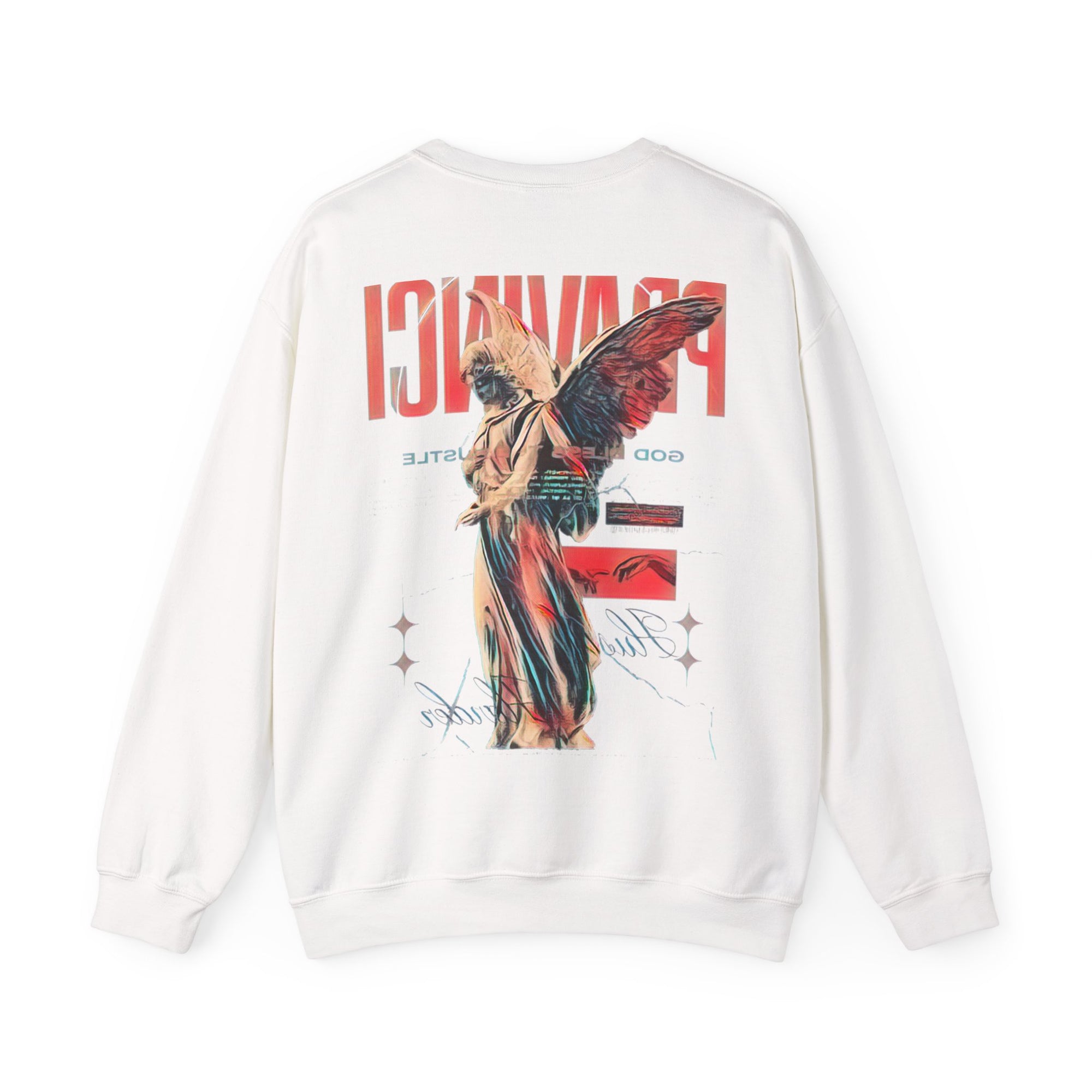 Pravinci Benedictus Labor Iridescente – White Sweatshirt