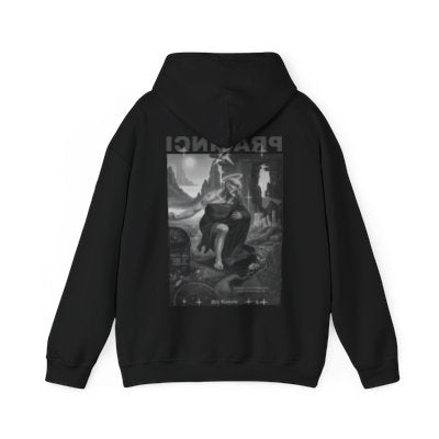 Pravinci St. Jerome Monocromia Black Hooded Sweatshirt