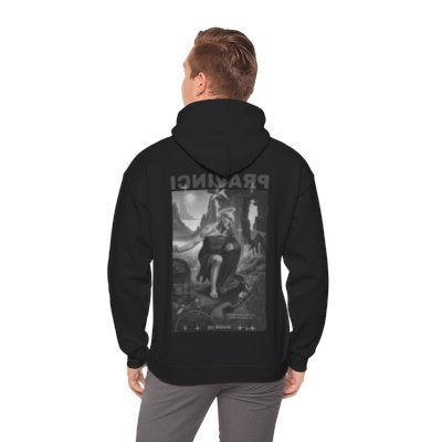 Pravinci St. Jerome Monocromia Black Hooded Sweatshirt
