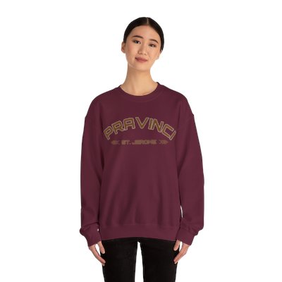 Pravinci St. Jerome - Maroon Sweatshirt