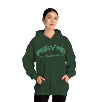 Pravinci St. Jerome - Forest Green Hooded Sweatshirt