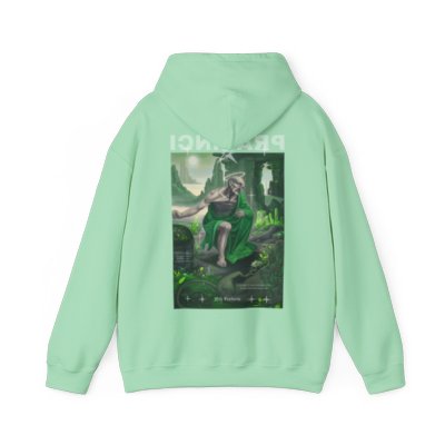 Pravinci St. Jerome - Mint Green Hooded Sweatshirt