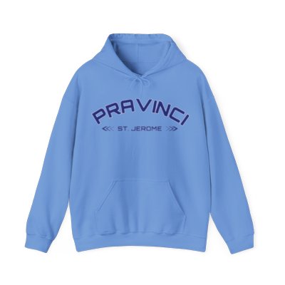 Pravinci St. Jerome - Carolina Blue Hooded Sweatshirt