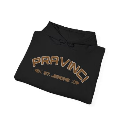 Pravinci St. Jerome - Black Hooded Sweatshirt
