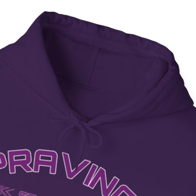 Pravinci St. Jerome Purple Hooded Sweatshirt