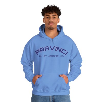 Pravinci St. Jerome - Carolina Blue Hooded Sweatshirt
