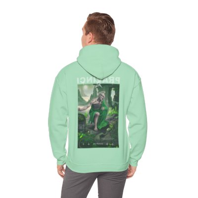Pravinci St. Jerome - Mint Green Hooded Sweatshirt