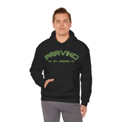 Pravinci St. Jerome - Black Hooded Sweatshirt