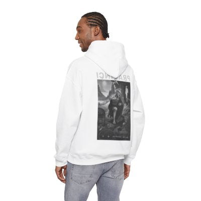 Pravinci St. Jerome Monocromia - White Hooded Sweatshirt