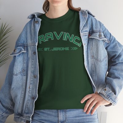 Pravinci St. Jerome - Forest Green T.Shirt
