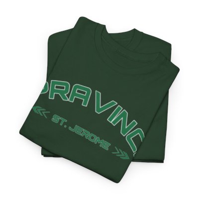 Pravinci St. Jerome - Forest Green T.Shirt