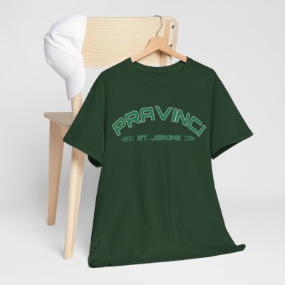 Pravinci St. Jerome - Forest Green T.Shirt