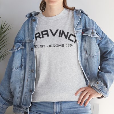 Pravinci St. Jerome Monocromia - Ash T-Shirt