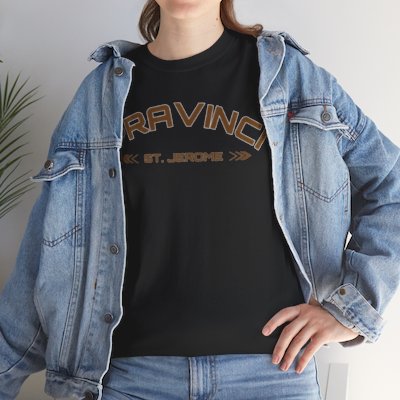 Pravinci St. Jerome - Black T.Shirt