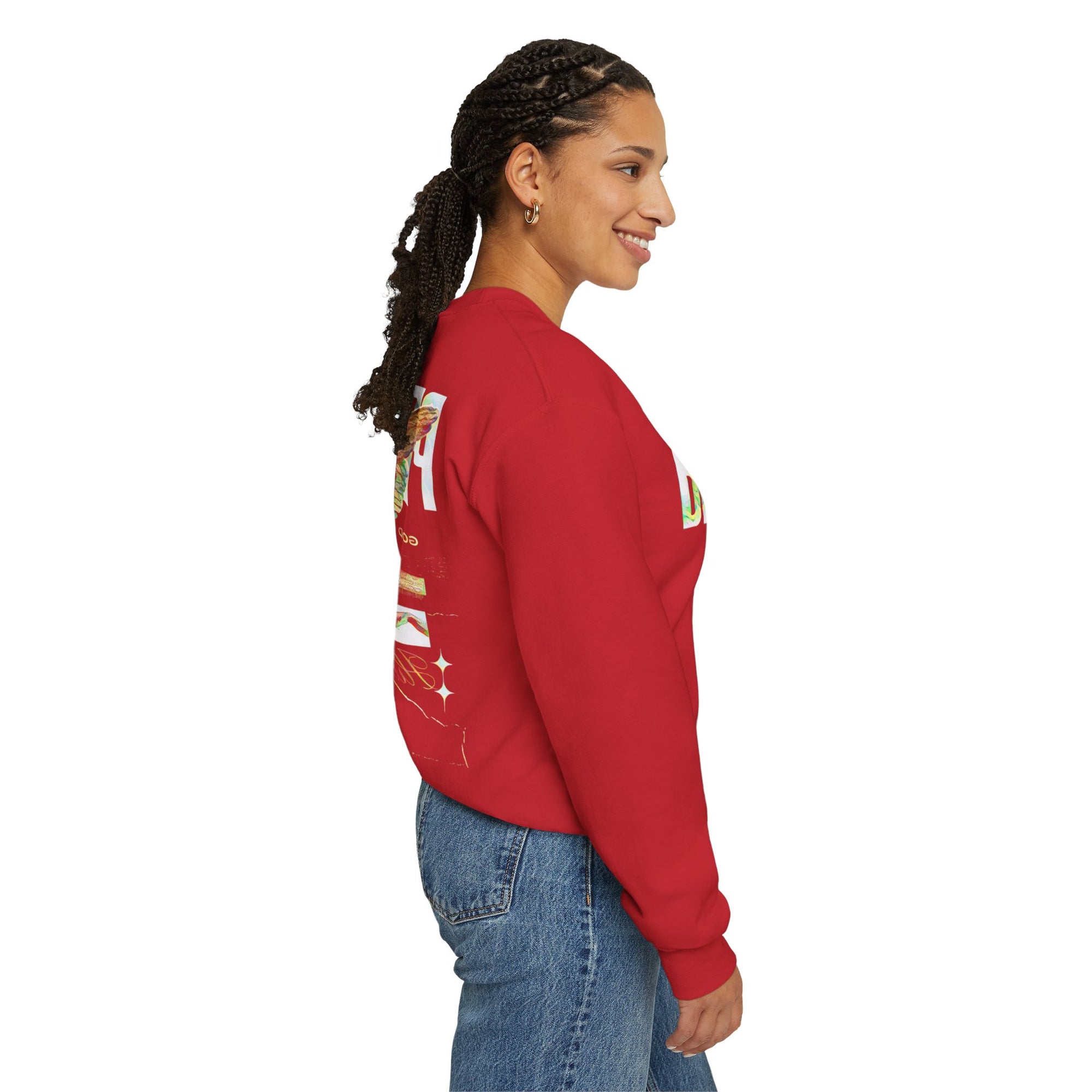 Pravinci Benedictus Labor Iridescente – Red Sweatshirt