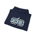 Pravinci Caecifides Iridescente – Navy Blue Hooded Sweatshirt