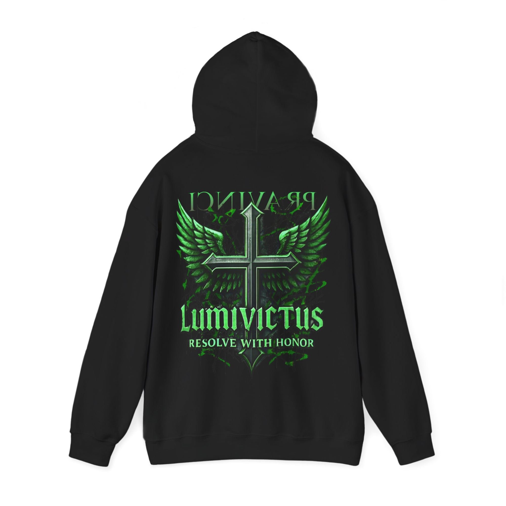 Pravinci Lumivictus Iridescente Green - Hooded Sweatshirt