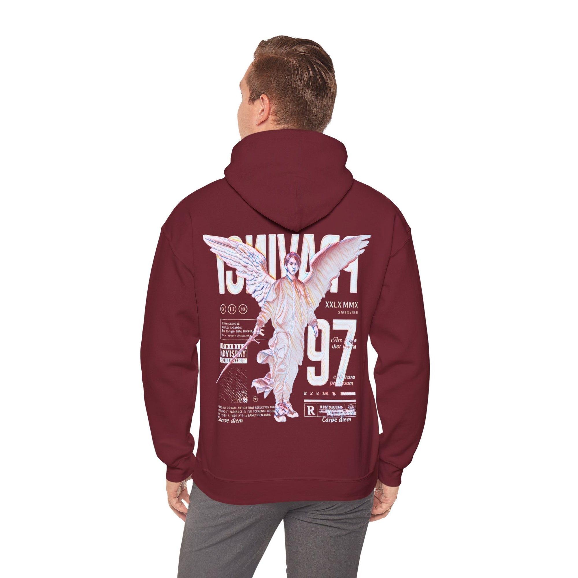 Pravinci Imperium - Garnet Hooded Sweatshirt