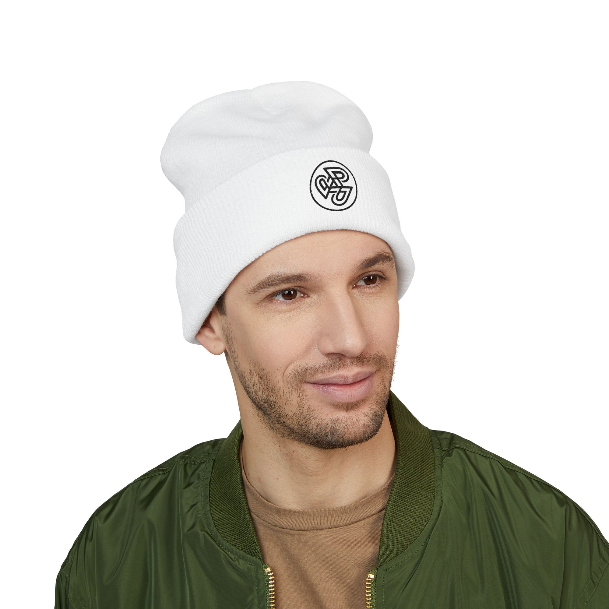 Pravinci Signature Beanie - White
