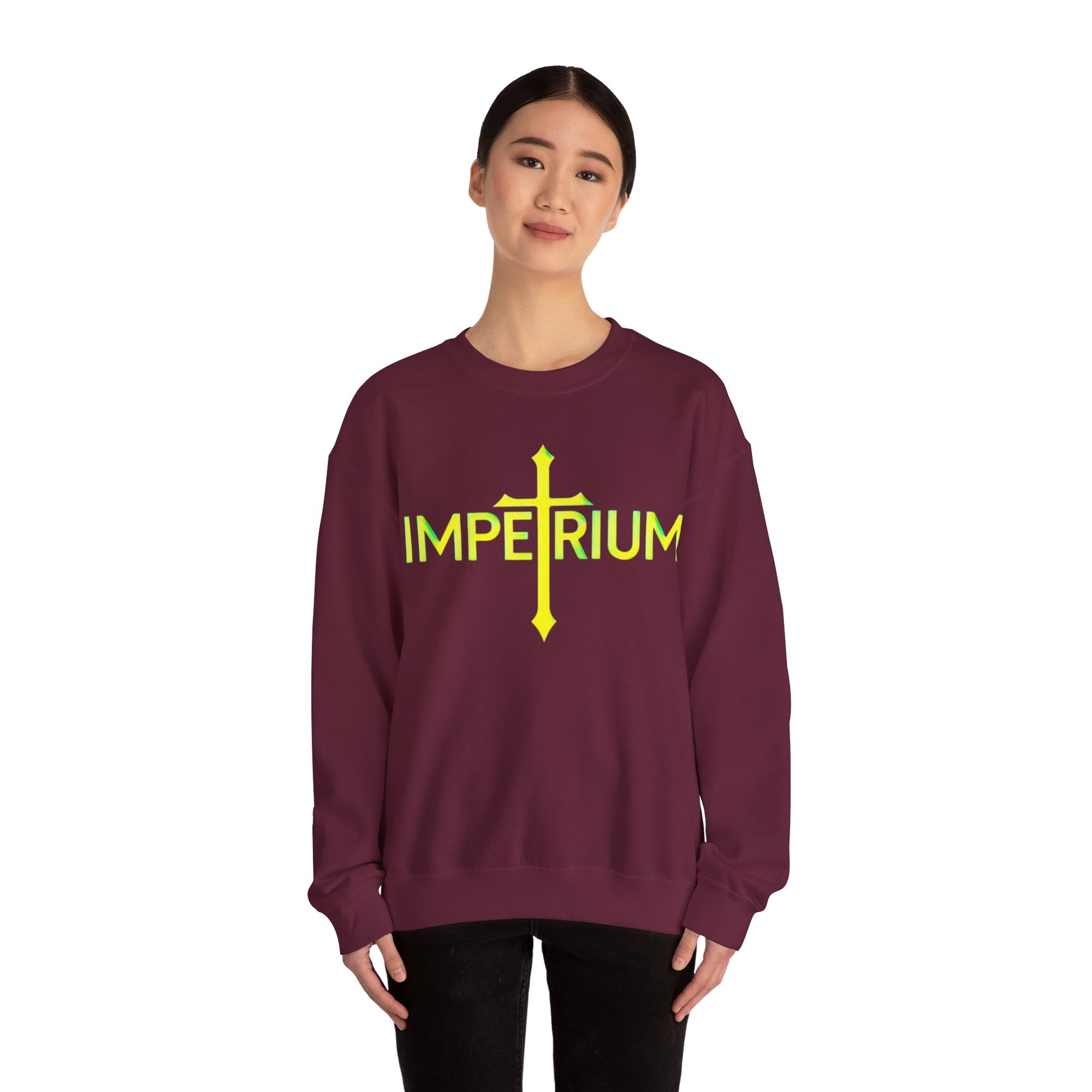 Pravinci Imperium Iridescente - Maroon Sweatshirt