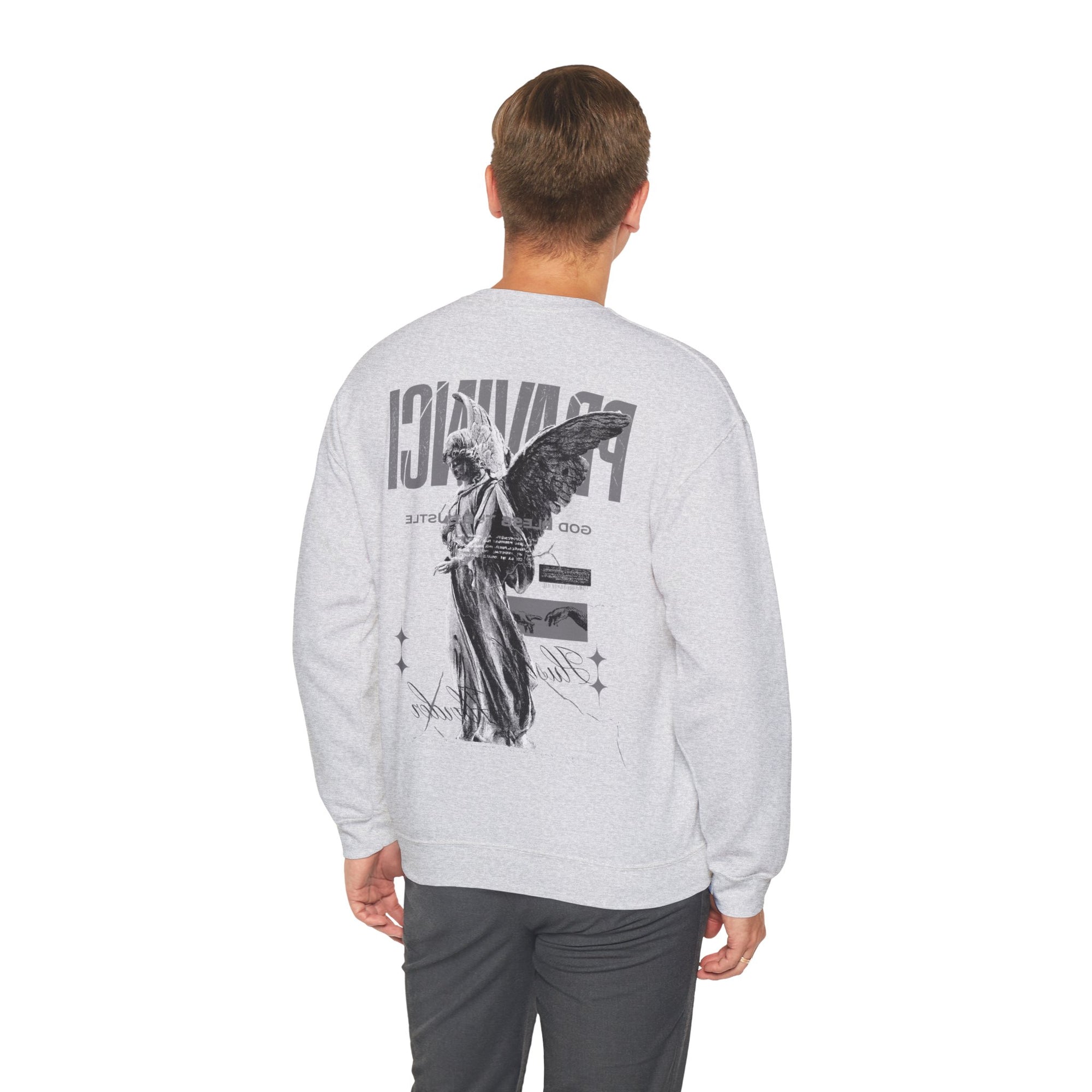 Pravinci Benedictus Labor Monocromia – Ash Sweatshirt