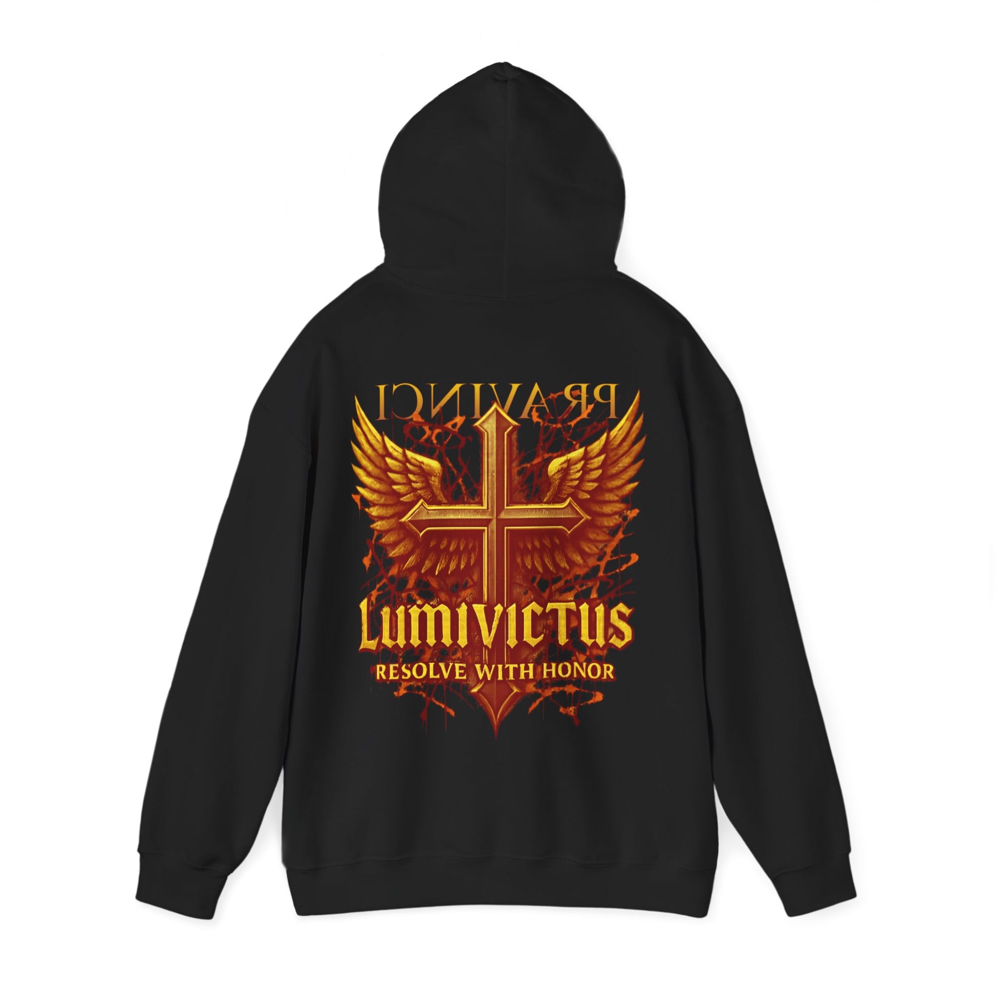 Pravinci Lumivictus Iridescente Orange - Hooded Sweatshirt
