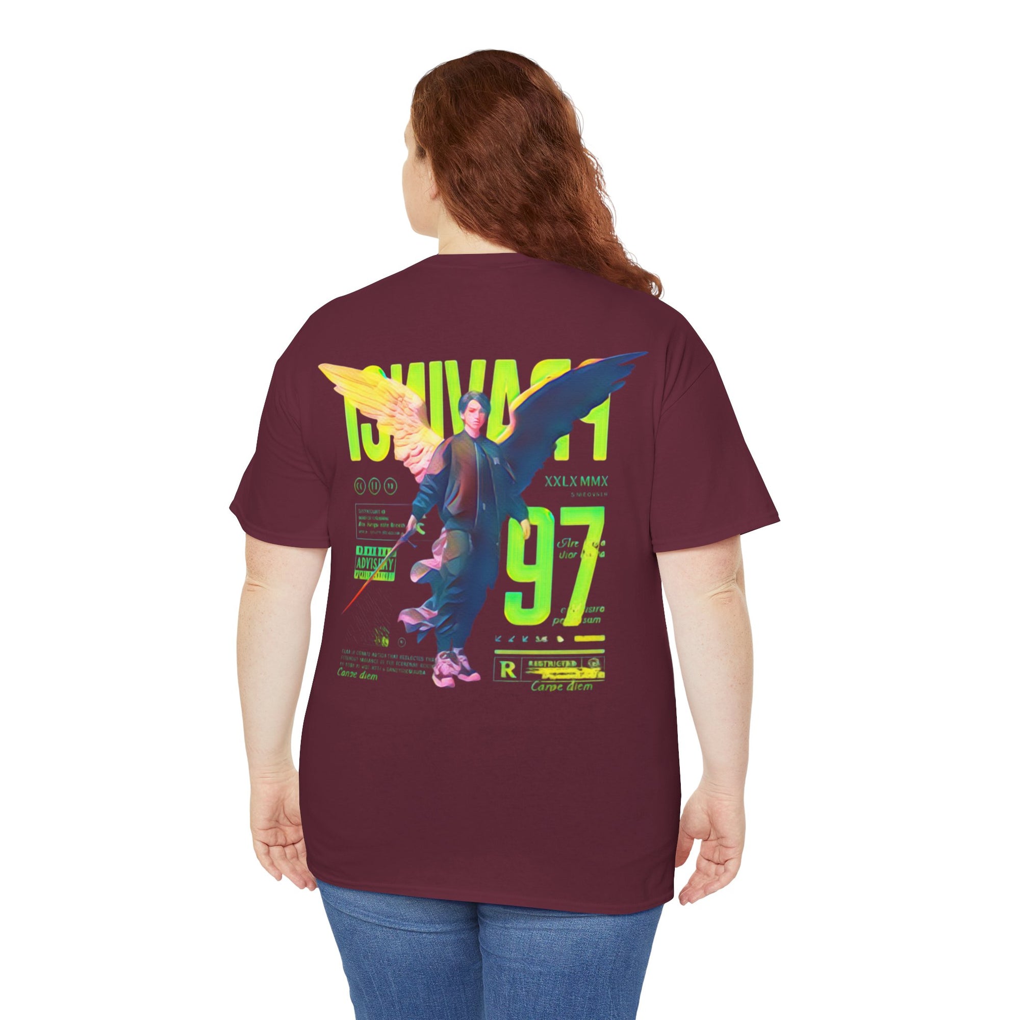 Pravinci Imperium Iridescente - Maroon T-Shirt