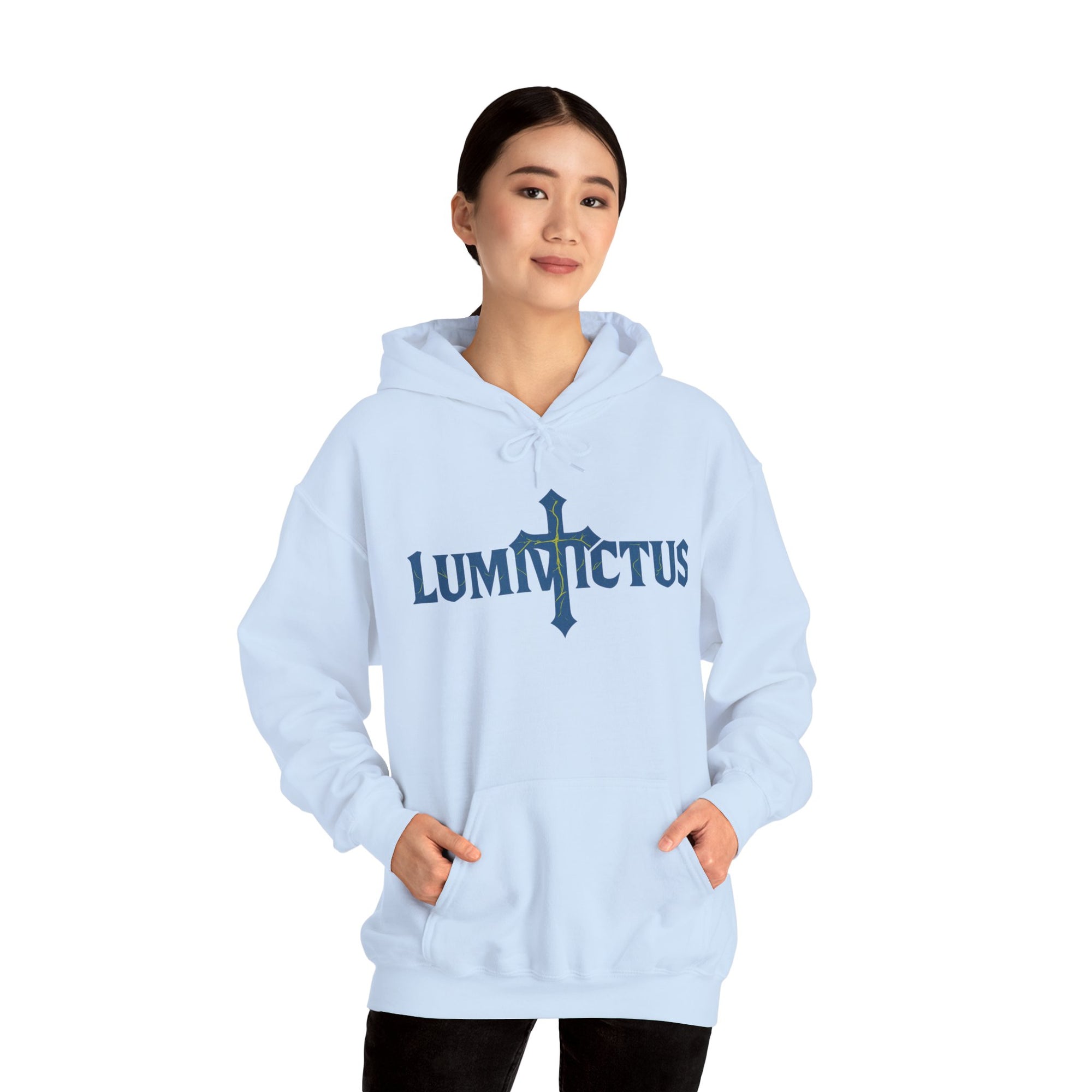Pravinci Lumivictus Iridescente Blue - Hooded Sweatshirt