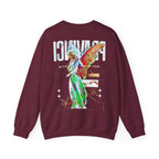 Pravinci Benedictus Labor Iridescente – Maroon Sweatshirt