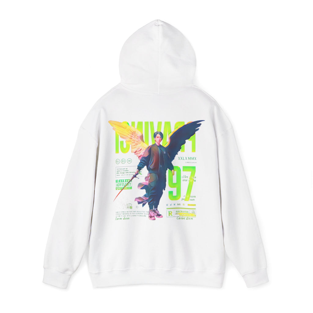Pravinci Imperium Iridescente - White Hooded Sweatshirt